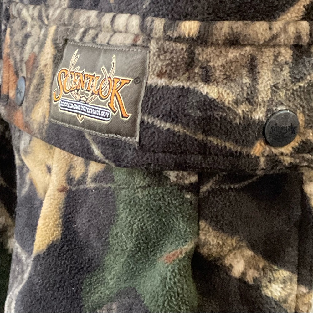 Sentlok Fleece Hunting Pant, Men’s S or Ladles M, Elastic Waist, Zip to Knee - Picture 4 of 8